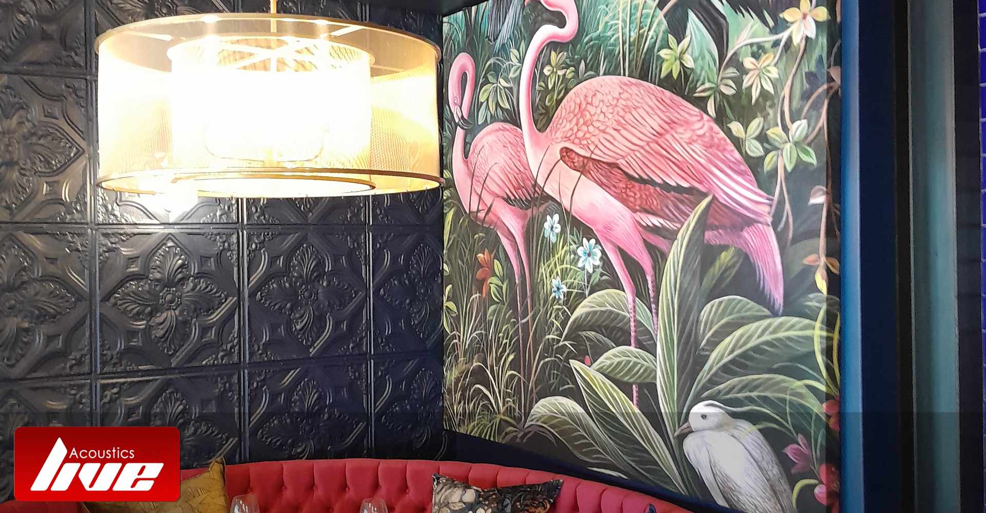 Acoustic Baffles, Elephant and Co Restaurant, Westville, KwaZulu Natal