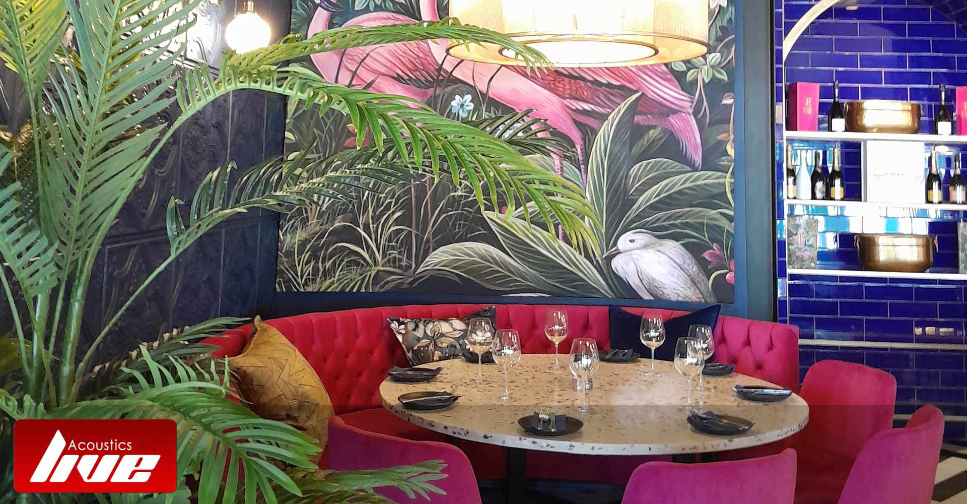 Acoustic Baffles, Elephant and Co Restaurant, Westville, KwaZulu Natal
