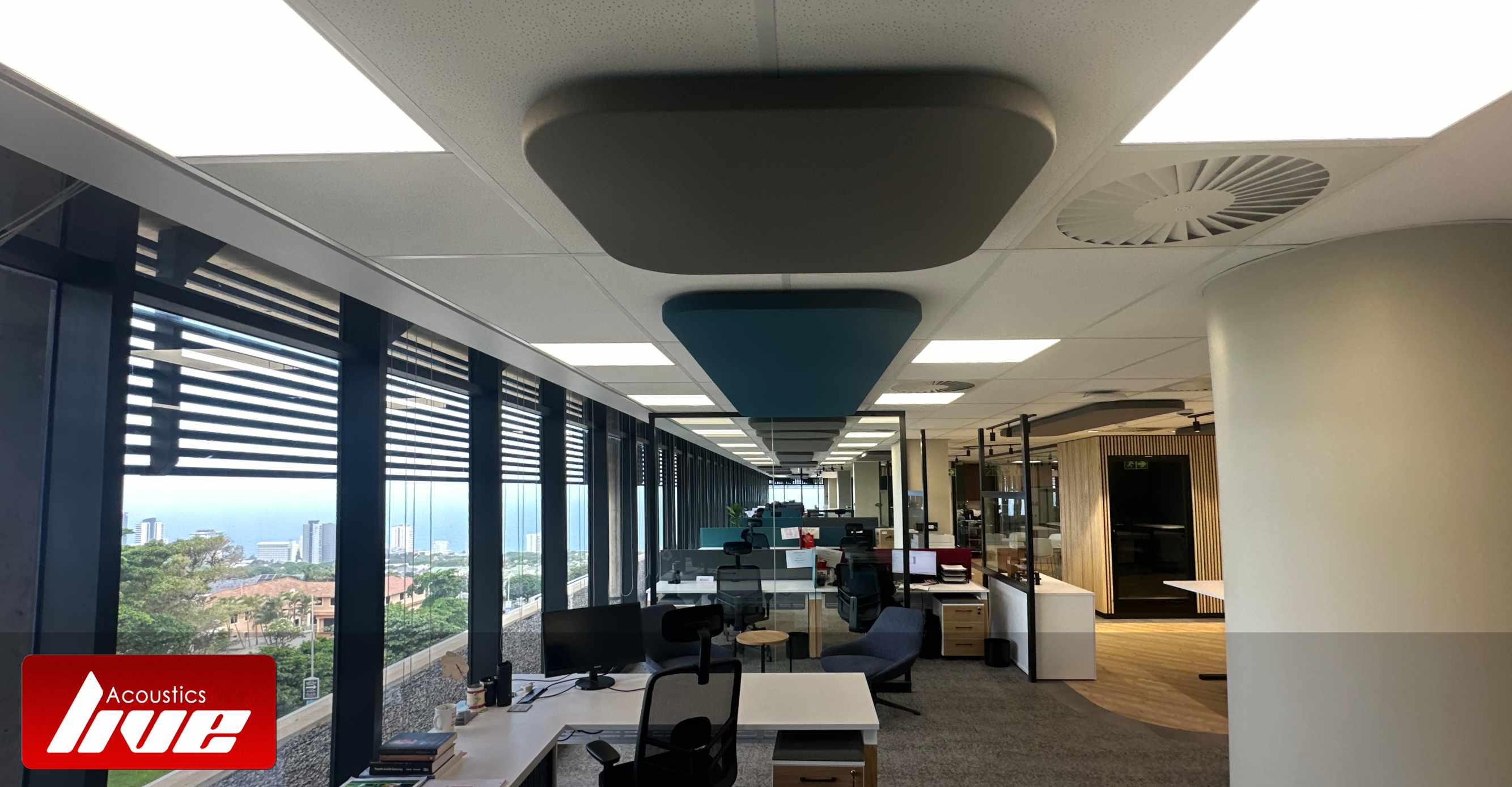 Acoustic Treatment Ocean Architects Spar Intenational Offices Umhlanga