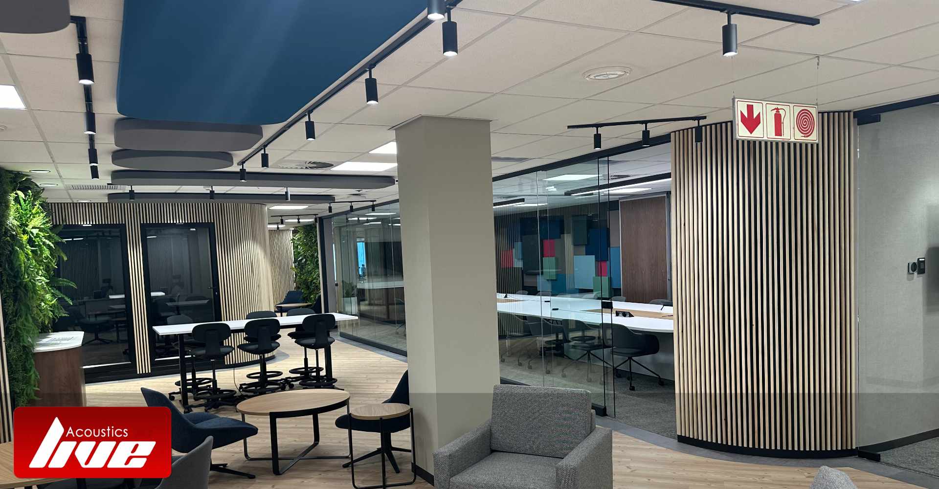 Acoustic Treatment Ocean Architects Spar Intenational Offices Umhlanga